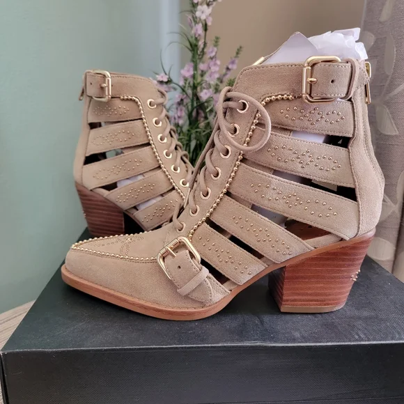 Coach Paisley suede Booties - Picture 2 of 16